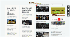 Desktop Screenshot of bmwnavigasyon.com
